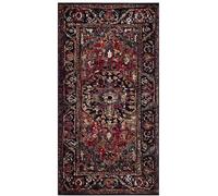 Safavieh Alfombra Tradicional para salón, Comedor, Dormitorio, colección Persa, de Pelo Corto, Color Rojo y Multicolor, 61 x 91 cm