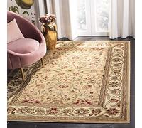 Safavieh Alfombra Tradicionales Sala de Estar, Comedor, Dormitorio - Lyndhurst Collection, Pelo Corto, Beige y Marfil, 200 x 300 cm