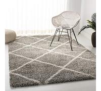 SAFAVIEH Alfombra Twiggy Shag Rug Gris size is not in selection ES