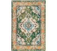 Safavieh Alfombra verde/azul 183 x 274 cm