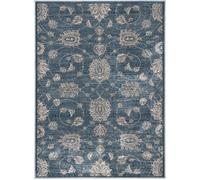 Safavieh Alfombra viscosa blu/neutrale 122 x 183 cm