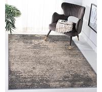 Safavieh ATL981, ATL981 - Alfombra Rectangular para Interiores (122 x 183 cm), Color Gris y Gris
