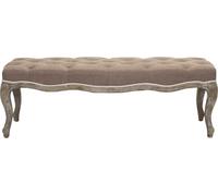 Safavieh Banco en madera de roble beige