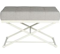 Safavieh Banco en metal blanco