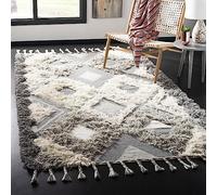 Safavieh Breanna Boho-Chic - Alfombra de Lana Tejida a Mano, 160 x 228 cm