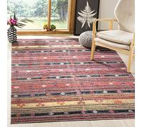 Safavieh Bright & Modern MTG217 - Alfombra Rectangular Tejida para Interiores y Exteriores, 122 x 183 cm para jardín, Patio o Cualquier Espacio al Aire Libre