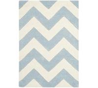 Safavieh Bryant Azul/tamaño de la Alfombra copetuda paperbaker I: 60 cm x 91 cm (60,96 cm x 91,44 cm)