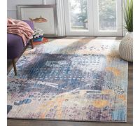 Safavieh btl355 m Jaquelin Tejido Alfombra, poliéster, Multicolor, 154 x 228 x 0.25 cm