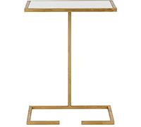Safavieh Callie - Mesa Decorativa, Metal, Cristal Dorado/Blanco