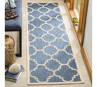 Safavieh Chandler Azul/Beige Alfombra: Camino de 68 cm x 243 cm (60,96 cm 3 33 en x 213,36 cm 11 1111 onestopdiycom)