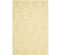Safavieh CHT731L Chatham Collection Alfombra, 121,92 cm de 182,88 cm, luz marfiles y Doradas