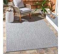 Safavieh Courtyard Collection CY8022-03012 - Alfombra para Interior y Exterior (60 x 90 cm), Color Crema y Beige