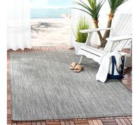 Safavieh Courtyard Collection CY8022-03012 - Alfombra para Interior y Exterior (60 x 90 cm), Color Crema y Beige