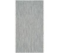Safavieh Courtyard Collection CY8022-03012 - Alfombra para Interior y Exterior (60 x 90 cm), Color Crema y Beige
