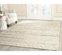 Safavieh Danica KNY816A-5 - Alfombra de Lana y algodón Anudada a Mano (152 x 243 cm), Color Marfil