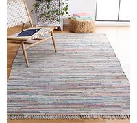 Safavieh Elena Tejido a Mano Alfombra, Gris/Multicolor, 121 x 182 cm