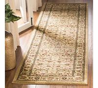 Safavieh Lyndhurst Collection LNH212D - Alfombra oriental tradicional que no desprende pelusa, para sala de estar, entrada, vestíbulo, pasillo, dormitorio, 2 pies 3 pulgadas x 6 pies, color beige/marfil