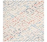 Safavieh Madison Collection - Alfombra de Pelo Corto, Color Gris y Dorado, 274 x 366 cm