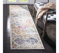 Safavieh Madison Collection MAD611A - Alfombra, diseño Vintage, Color Crema y Multicolor