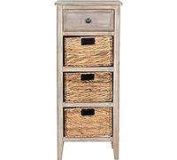 Safavieh Mesa Auxiliar de Almacenamiento, Madera, Tienda de campaña, 29 x 38 x 90,93 cm