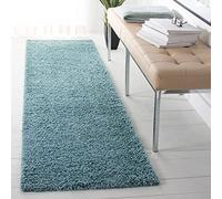 Safavieh Morgan Shag - Alfombra Tejida de Polipropileno (62 x 240 cm), Color Azul