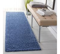 Safavieh Morgan Shag - Alfombra Tejida de Polipropileno (62 x 240 cm), Color Azul