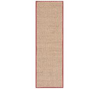 Safavieh Natural Fiber Collection NF114D - Alfombra Decorativa (2 pies 6 Pulgadas x 4 pies, Color Rojo