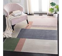 Safavieh Orwell Collection ORW300 - Alfombra Rectangular Tejida para Interiores, Color Marfil/carbón, 122 x 183 cm, para salón, Dormitorio o Cualquier Espacio Interior