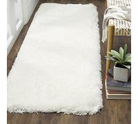 Safavieh psg800 a Paseo colección Vintage Area Rug, 10 'x 14', Color Beige Claro, Microfibra, Blanco, 2'3" x 8'