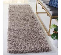 Safavieh psg800 a Paseo colección Vintage Area Rug, 10 'x 14', Color Beige Claro, Microfibra, Gris, 2'3" x 8'