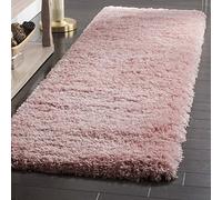 Safavieh psg800 a Paseo colección Vintage Area Rug, 10 'x 14', Color Beige Claro, Microfibra, Rosa, 2'3" x 8'