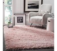 Safavieh psg800 a Paseo colección Vintage Area Rug, 10 'x 14', Color Beige Claro, Microfibra, Rosa, 3' x 5'