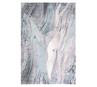 SAFAVIEH Resumen GLA126 - Alfombra Rectangular para Interiores (79 x 152 cm), Color Rosa y Azul