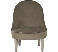 Safavieh seu1020 a Silla Club Graham poliéster Topo Oscuro 59 x 72 x 79,5 cm