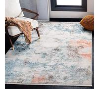 Safavieh Shivan Collection SHV743 - Alfombra Rectangular Tejida para Interiores, Color Azul y Marfil, 91 x 152 cm, para salón, Dormitorio o Cualquier Espacio Interior
