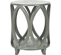 Safavieh Sophie - Mesa Decorativa, Madera, Color Gris Ceniza