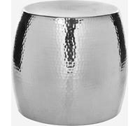 Safavieh Taburete de aluminio plata