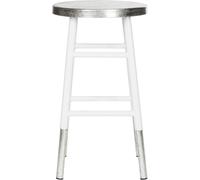 Safavieh Taburete de cocina en hierro plateado
