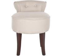 Safavieh Taburetes de tocador de madera de abedul beige