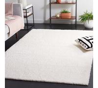 Safavieh Tahoe Shag Collection - Alfombra de Pelo Alto, Color Crema, 91 x 152 cm