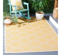 Safavieh Trellis CY6009 - Alfombra Rectangular para Interiores y Exteriores, 122 x 170 cm, para jardín, Patio o Cualquier Espacio al Aire Libre