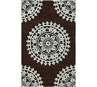 Safavieh Vincent Alfombra Lana Brown/Teal 152 x 243 cm