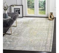 Safavieh Vintage Grace Alfombra Inspiré, poliéster, Gris/Multicolor, 152 x 243 x 0.63500000000000000 cm