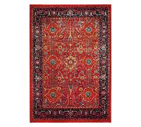 Safavieh Vintage Hamadan - Alfombra Rectangular Tejida para Interiores, colección Persa, VTH220, en Naranja/Azul Marino, 79 x 152 cm, para Sala de Estar, Dormitorio o Cualquier Espacio Interior