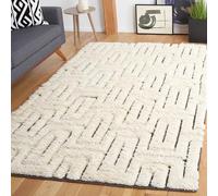 Safavieh Vintage Zona Alfombra, Lana, Crema, 5' x 8'