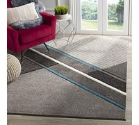 Safavieh Vintage Zona Alfombra, Polipropileno, Gris, 5'3" X 7'6"