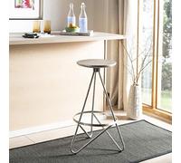 Safavirenz Ronan - Taburete de Bar, Sillas Altas para Barra (Metal, 43 x 45 x 76,2 cm)