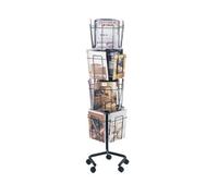 Safco A4 bolsillo giratoria Planta Permanente Unidad de visualización