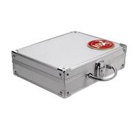 SAFE 173 Maletín de aluminio con 6 bandejas para 120 monedas de 10 euros encapsuladas | ideal para su colección de monedas