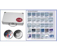 Safe-243-0-20-Euro-Maletín Monedas Smart Con Placa 3D Vacío Para Llenar